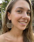 Boucles d'oreilles Sri Yantra B