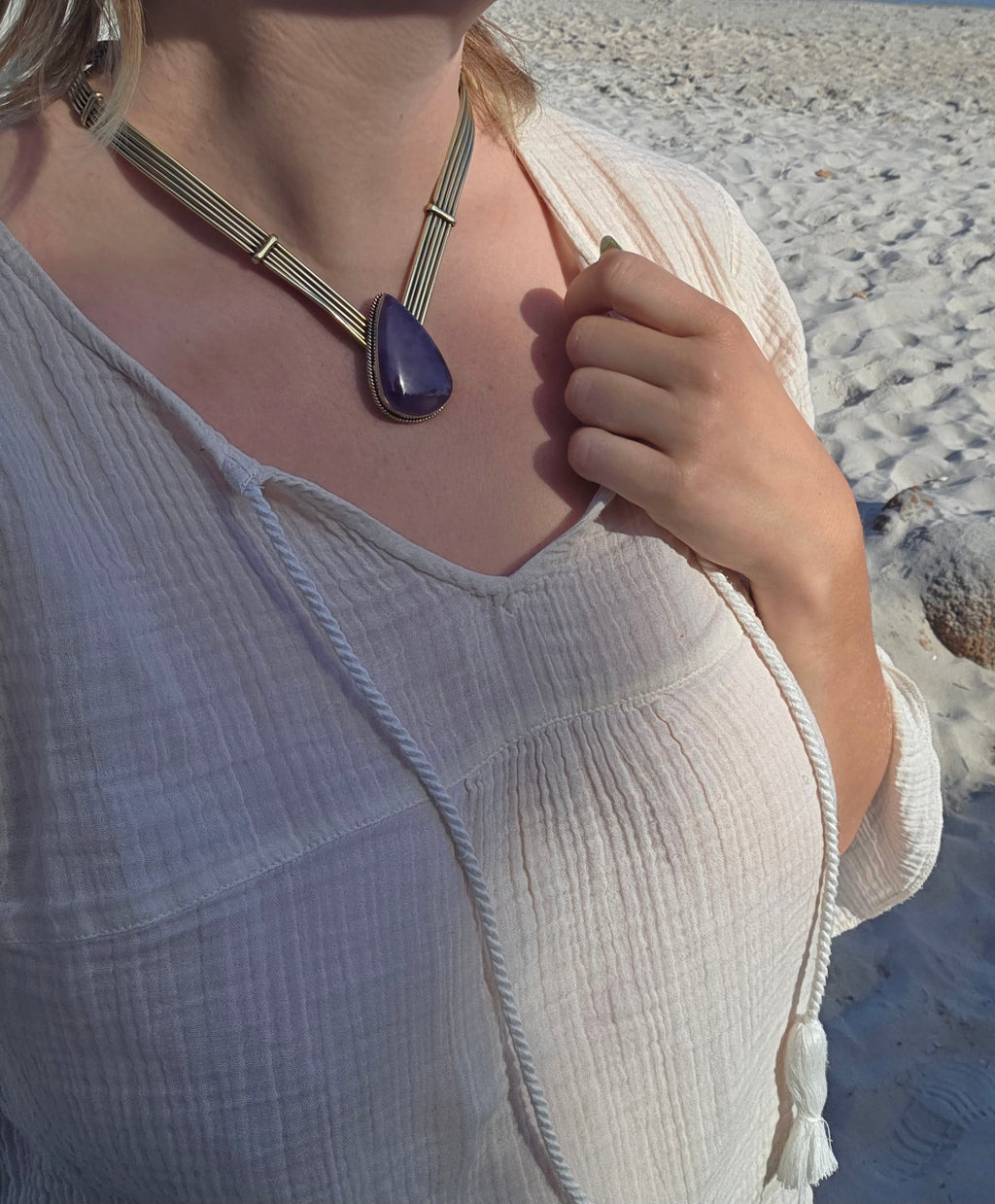 Améthysta collier