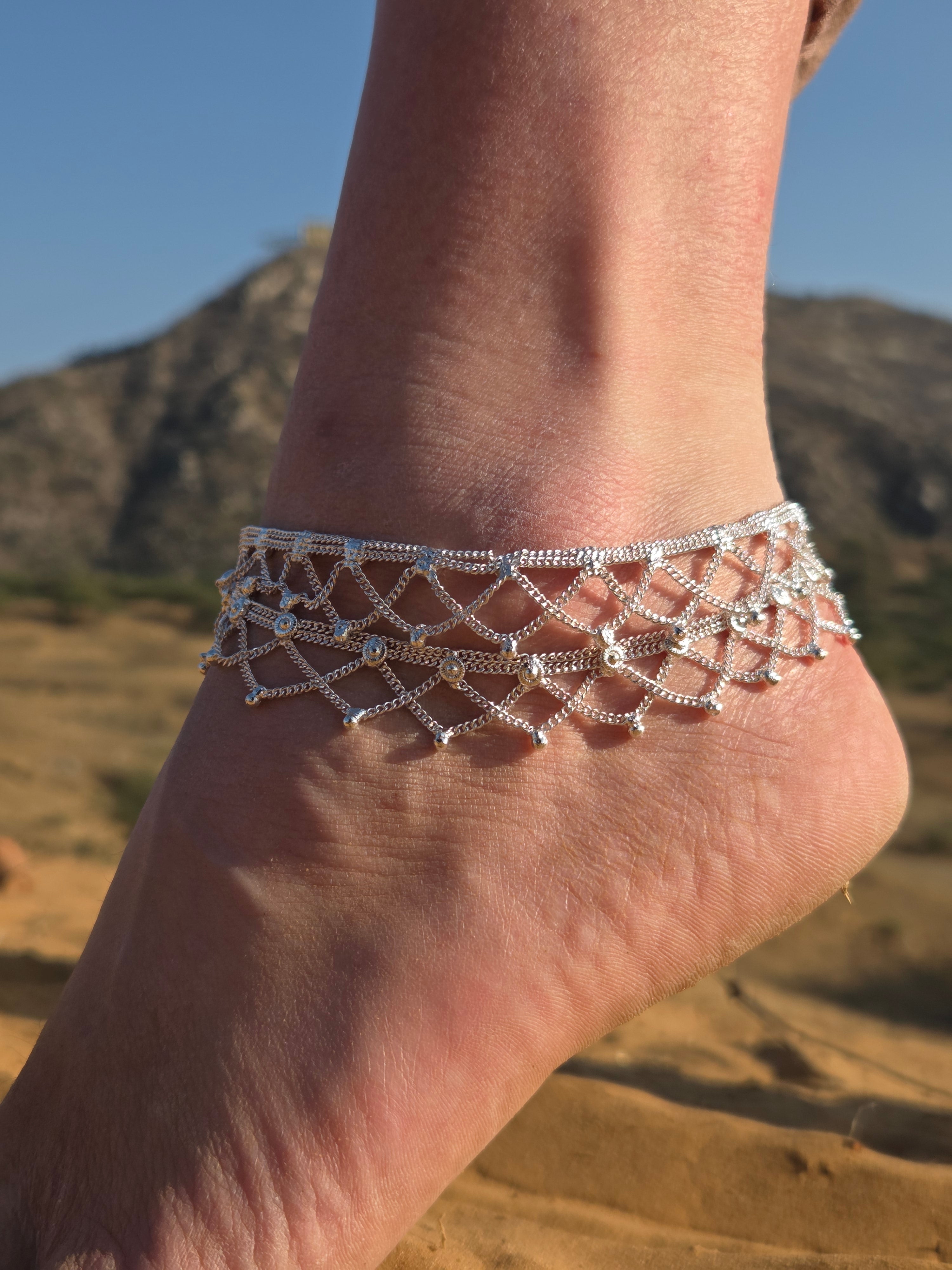 Croisa bracelet de cheville