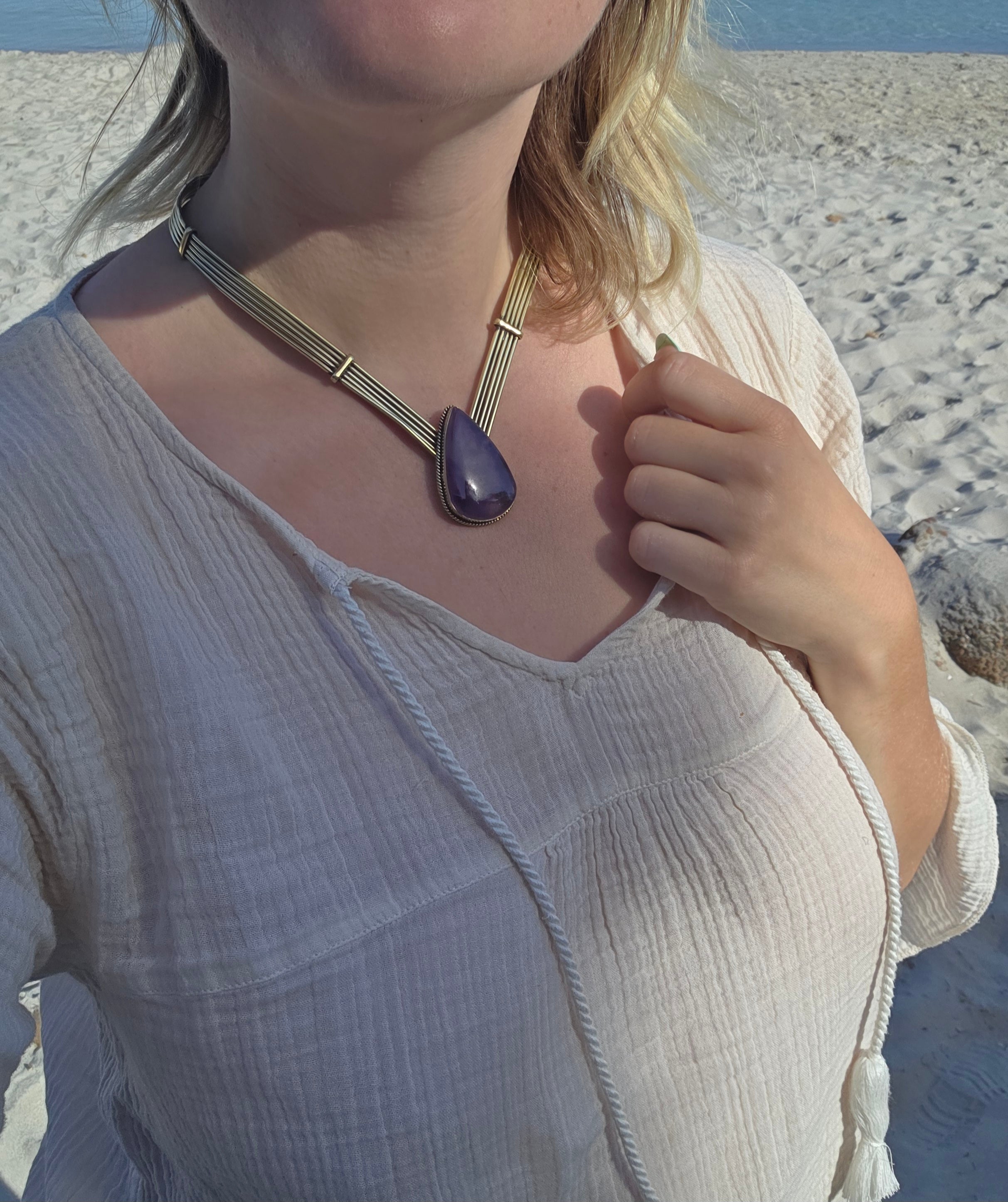Améthysta collier