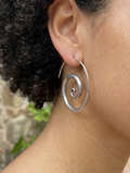 Boucles d'oreilles Spirale S